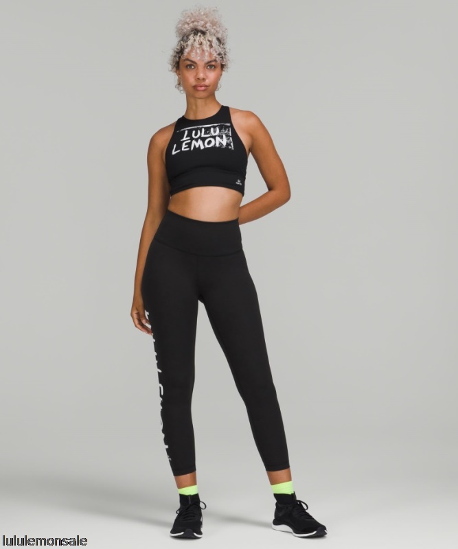 Lululemon Damen DELULU096 | Wunder Train High-rise Tight 25 Ed Curtis Black